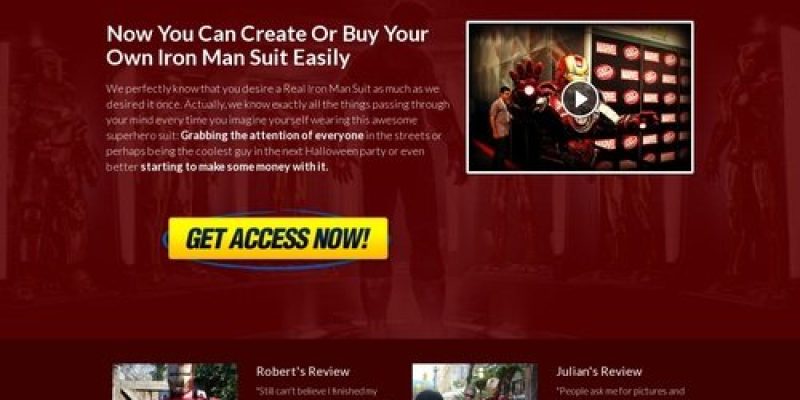 IronMan Armor Costume | The IronSuit: Build Or Buy The Iron Man Suit