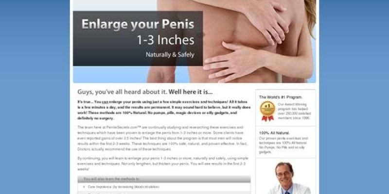 PenileSecrets™ | All Natural Penis Enlargement