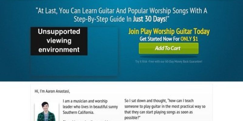 Play Worship Guitar