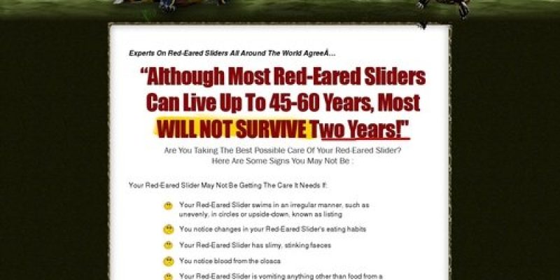Red Eared Slider Secrets – The Red Eared Slider Secret Manual
