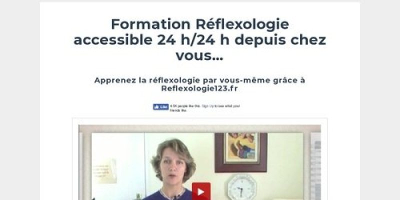 Formation Réflexologie en ligne