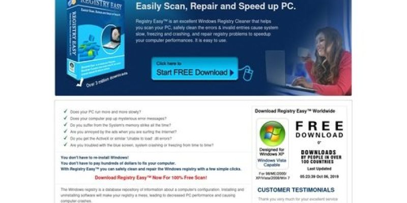 Registry Easy – #1 Converting Registry Cleaner & System Optimizer