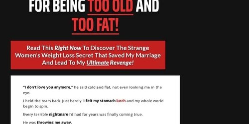 The Ultimate Revenge Diet