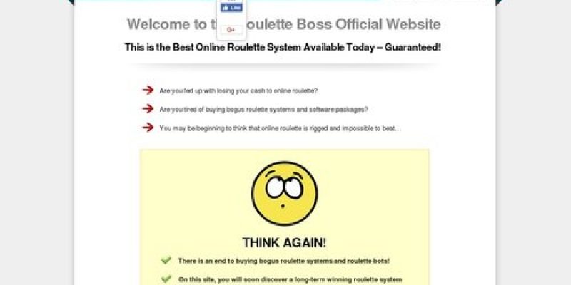 Roulette Boss – How To Win At Online Roulette Like a Boss! – Welcome To The Roulette Boss Official Website!