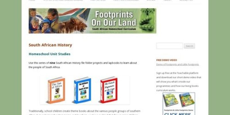 South African History – www.south-african-homeschool-curriculum.com