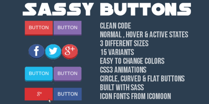 sassy buttons