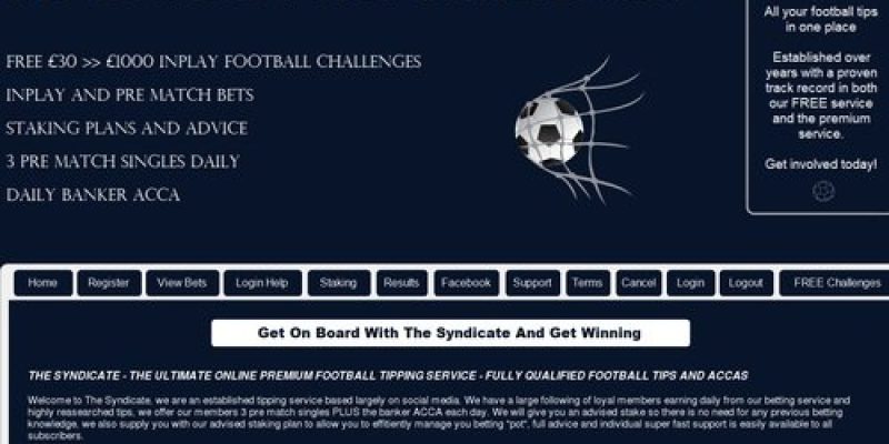 The Syndicate – Pre match bets – ACCAs – Doubles and trebles