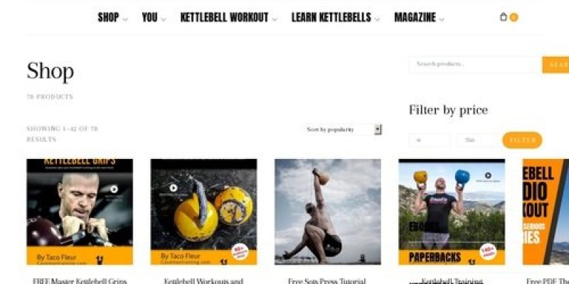 Kettlebell Training Books, Courses, and Online Certifications
