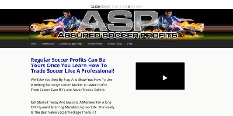 Assured Soccer Profits Trader