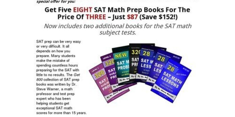 The Best Sat Math Prep By A Phd & Pro Internet Marketer