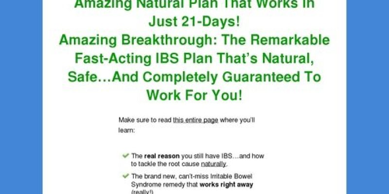 My IBS Story cb vsl | Overthrow IBS