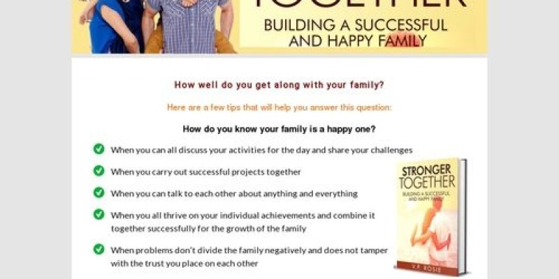 Stronger Together | How well do you get along with your family?