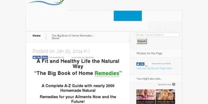 The Big Book of Home Remedies – Ebook