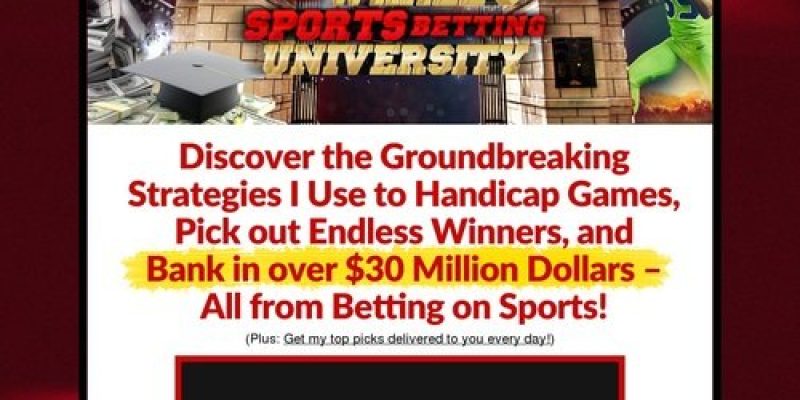 The Whale’s Sports Betting University